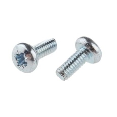 【560-552】なべ形 小ねじ M2.5 6.0mm スチール(100個入り)