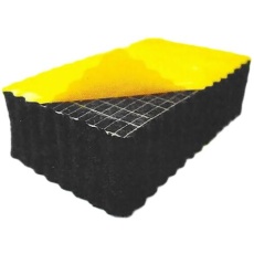 【103-4072】吸音 ニトリル、PVC、1m x 1m x 15mm