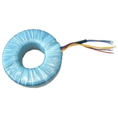【117-6074】トロイダルトランス 1次:2 x 115V ac 2次:2 x 50V ac 電力:500VA