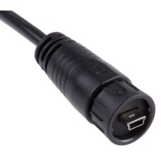 【122-3019】USBケーブル Mini USB B → USB A 2m USB 2.0