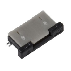 【06FLZ-SM2-TB(LF)(SN)(P)】JST FPC/FFC コネクタ、0.5mm ピッチ、6 -ピン、ZIF上接点、表面実装