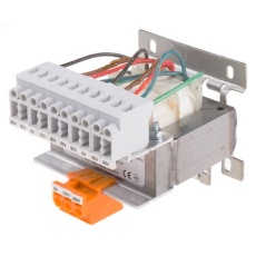 【123-5701】DINレールトランス 63VA