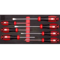 【125-3058】ドライバーセット 標準ドライバセット 7個