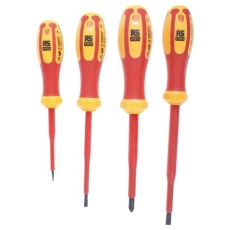 【125-3092】ドライバーセット 絶縁ドライバ セット 4個