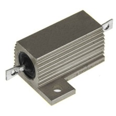【131-1255】シャーシ取り付け抵抗器、25W、2.7Ω、±5%