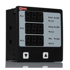 【136-5377】デジタルパネルメータ、LED、3