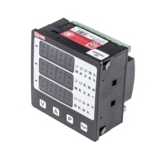 【136-5382】デジタルパネルメータ、LED、4