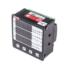 【136-5384】デジタルパネルメータ、LED、4