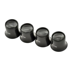 【136-8100】拡大鏡・ルーペ、アイルーペセット、2.5X倍、レンズ直径:25.4mm