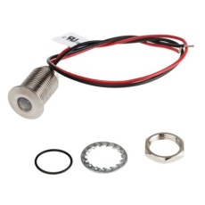 【139-3379】パイロットランプ、10.8 → 13.2V dc、白、実装ホールサイズ:10mm