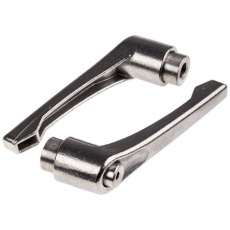 【144-3591】クランプレバー M12 ステンレススチール(2個入り)