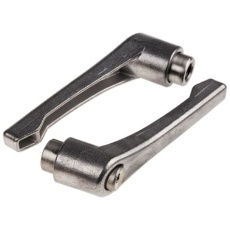 【144-3598】クランプレバー M10 ステンレススチール(2個入り)