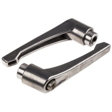 【144-3602】クランプレバー M12 ステンレススチール(2個入り)