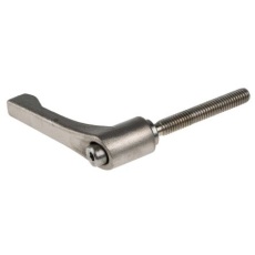 【144-3606】クランプレバー M6 ステンレススチール(2個入り)