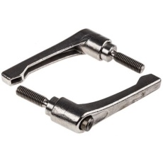【144-3609】クランプレバー M8 ステンレススチール(2個入り)