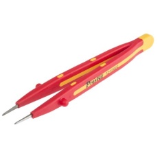 【146-6437】ピンセット、ステンレス鋼、抗酸耐性なし、ラウンド