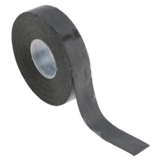 【146-8998】自己融着テープ 黒、25mm x 10m、厚さ0.5mm