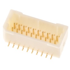 【BM20B-SRDS-G-TF(LF)(SN)】JST ストレート 基板接続用ピンヘッダ 20極 1.0mm、表面実装