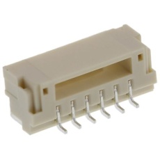 【SM06B-GHS-TB(LF)(SN)】JST ライトアングル 基板接続用ピンヘッダ 6極 1.25mm、表面実装