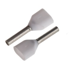 【TWE0.5-8】JST 棒端子、最大ワイヤサイズ 2 x 0.5mm2、ピン長さ 8mm、ピン径 1.5mm
