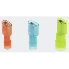 【LVDDF5.5-250A(PA)(S)(LF)】JST メス スペードコネクタ、レセプタクル タイプ: 2.6mm2 → 6.6mm2 12AWG → 10AWG、黄