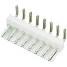 【B8PS-VH(LF)(SN)】JST ライトアングル 基板接続用ピンヘッダ 8極 3.96mm 1列、スルーホール実装