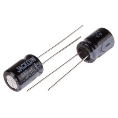 【170-1157】680μF、10V dc コンデンサ、ラジアル、スルーホール ±20%、-40℃～105℃