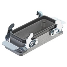 【171-5710】ヘビーデューティ電源コネクタハウジング、バルクヘッド取り付け、IP65