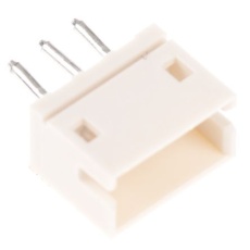 【B3B-ZR(LF)(SN)】JST トップエントリー 基板接続用ピンヘッダ 3極 1.5mm 1列、スルーホール実装