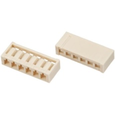 【6P-SCN】JST コネクタハウジング 6極 ピッチ:2.5mm 1列 
