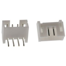 【S4B-PH-K-S(LF)(SN)】JST ライトアングル 基板接続用ピンヘッダ 4極 2.0mm 1列、スルーホール実装