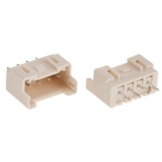 【B04B-XASK-1(LF)(SN)】JST ストレート 基板接続用ピンヘッダ 4極 2.5mm 1列、スルーホール実装