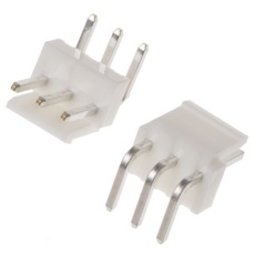 【B3PS-VH(LF)(SN)】JST ライトアングル 基板接続用ピンヘッダ 3極 3.96mm 1列、スルーホール実装