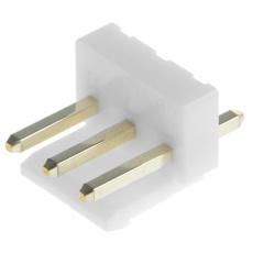 【B3P-VH(LF)(SN)】JST ストレート 基板接続用ピンヘッダ 3極 3.96mm 1列、スルーホール実装