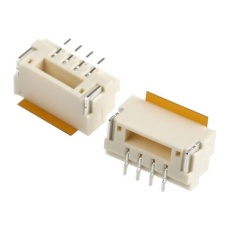 【BM04B-GHS-TBT(LF)(SN)】JST ストレート 基板接続用ピンヘッダ 4極 1.25mm、表面実装