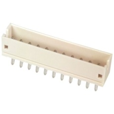 【B11B-ZR(LF)(SN)】JST トップエントリー 基板接続用ピンヘッダ 11極 1.5mm 1列、スルーホール実装