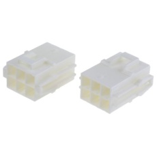 【VLR-06V】JST コネクタハウジング 6極 ピッチ:6.2mm 2列 