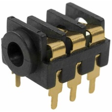 【175-0157】フォーンコネクタ PCBマウント ステレオ