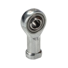【176-1568】ロッド端、内径:8mm、M8x1.25 メス、スチール