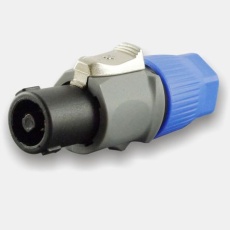 【176-3391】ラウドスピーカーコネクタ、4極、オス、ストレート