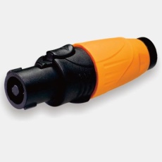 【176-3393】ラウドスピーカーコネクタ、オス、ストレート