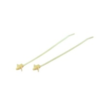 【178-9501】ケーブルタイマウント 、ナチュラル、長さ 201mm、幅 4.8 mm(100個入り)