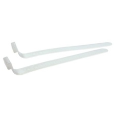 【178-9503】結束バンド 235mm x 20 mm ナチュラル PE 100 個入り(100個入り)