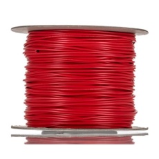 【180-5914】22AWG 円形 フックアップワイヤー/計装ケーブル、100m、赤 、PVC TI3、1 kV dc、600 V ac(100m入り)