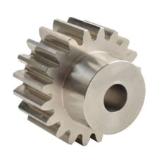 【182-7805】平歯車、モジュール 1、16歯、ボア内径:6mm、スチール