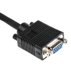 【182-8536】VGA・ SVGAケーブル 500mm PVC