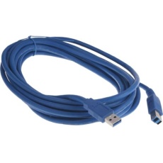 【182-8839】USBケーブル USB A → USB B 5m USB 3.0