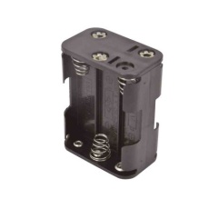 【185-4635】電池ホルダ 6 スナップイン