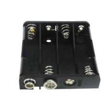 【185-4771】電池ホルダ 4 スナップイン