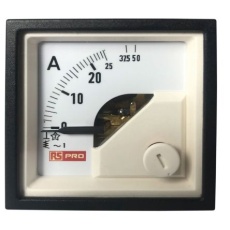 【186-2425】AC アナログ電流計 0 → 50(Input)A 50(Input)A 1 %